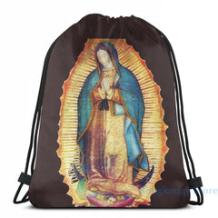 Funny Graphic Our Lady of Guadalupe Virgin Mary Tilma USB Charge Backpack