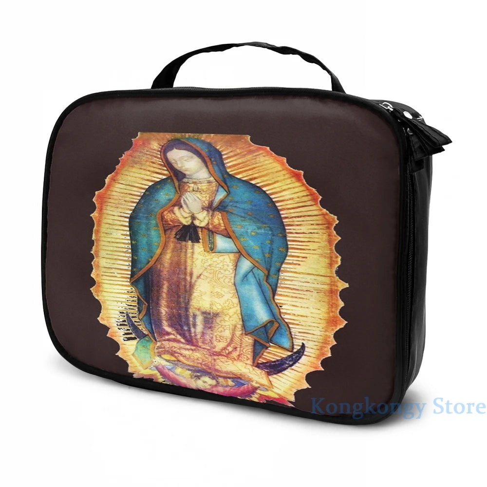 Funny Graphic Our Lady of Guadalupe Virgin Mary Tilma USB Charge Backpack