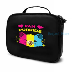 Pan Purride USB Charge Backpack for Pansexuals