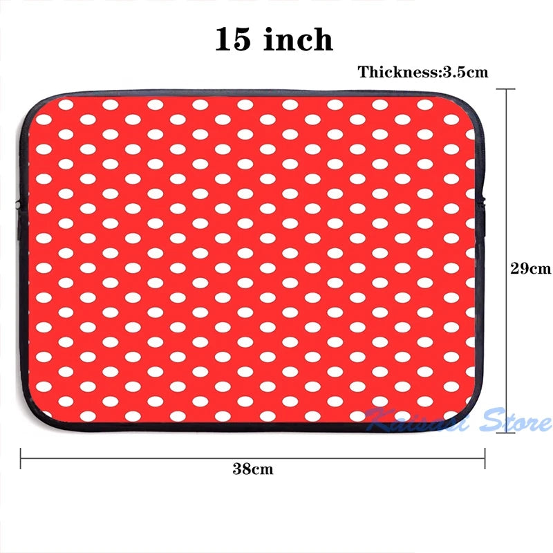 Polka Dot On Red USB Charge Backpack Men Women Travel Laptop Bag