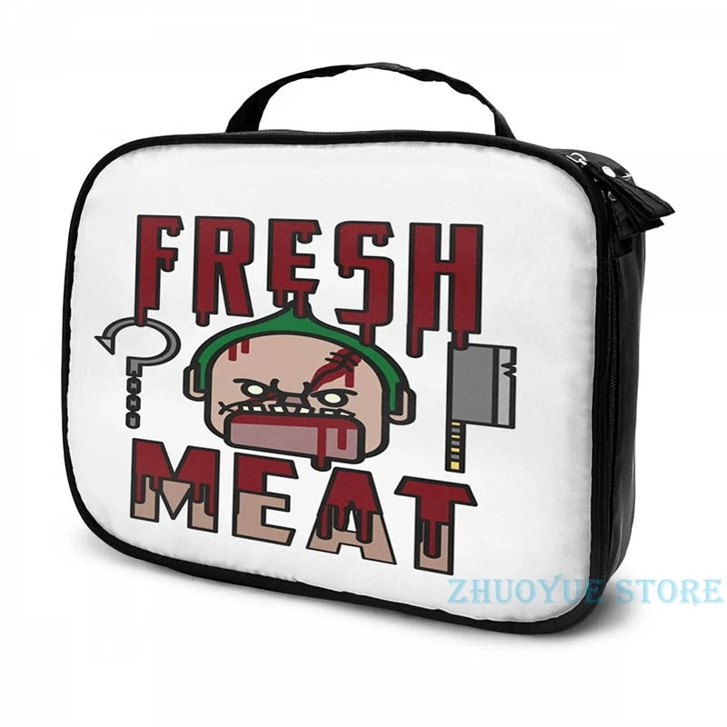 Funny Pudge Butcher Dota 2 VALVE SHIRT USB Charge Backpack