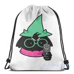 Funny Ralsei Graphic Print USB Charge Backpack School Travel Laptop Bag