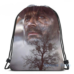 Funny Graphic Print USB Charge Backpack School Bag Travel Laptop Bag