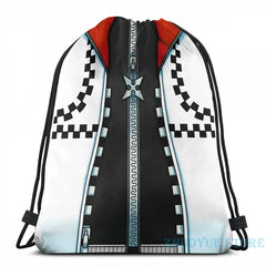 Funny Graphic print Roxas USB Charge Backpack School bags