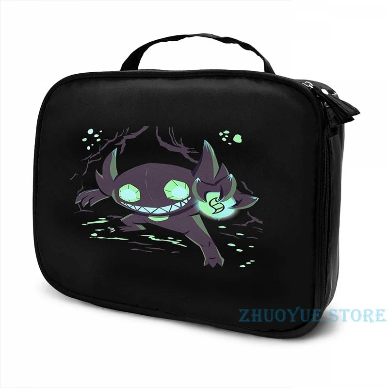 Sableye In A Cave USB Charge Backpack School Travel Laptop Bag