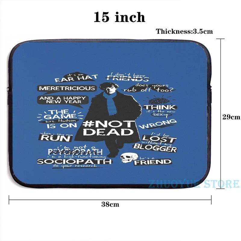 Sherlock Quotes USB Charge Backpack Travel Bag School