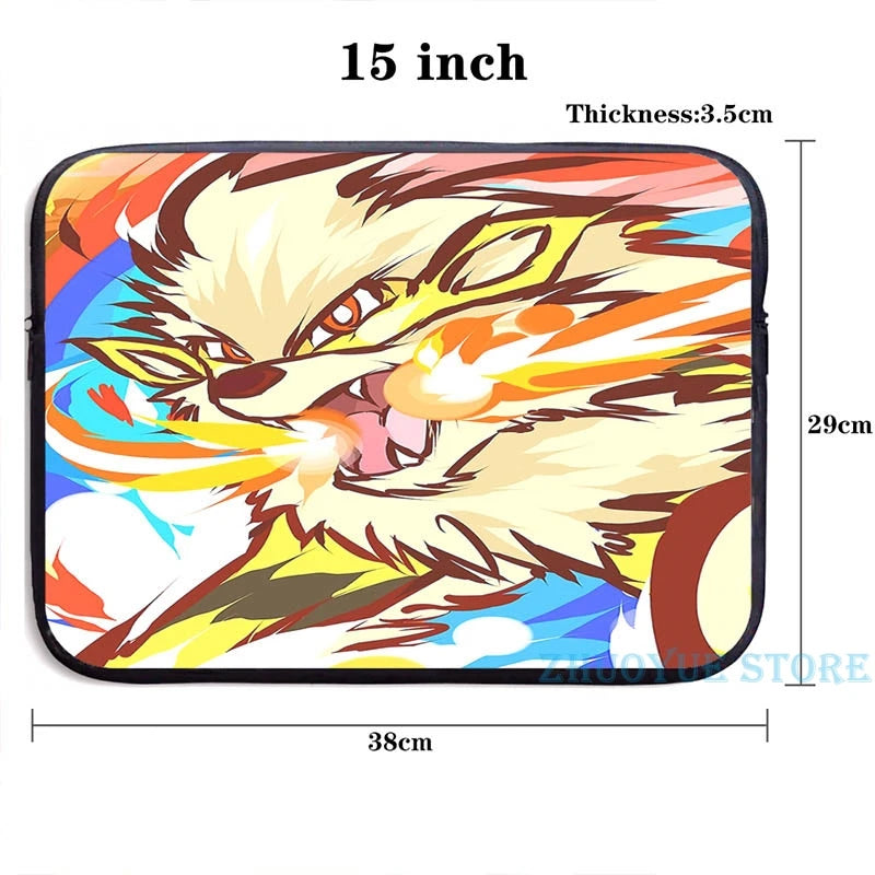 Arcanine USB Charge Backpack Funny Graphic Print School Bag