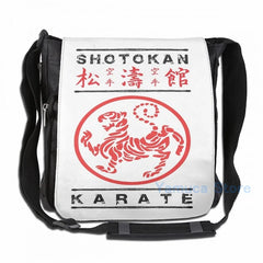 Funny Shotokan Karate USB Charge Backpack School Travel Laptop Bag