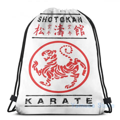 Funny Shotokan Karate USB Charge Backpack School Travel Laptop Bag