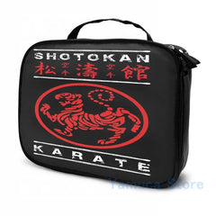 Shotokan Karate USB Charge Backpack School Travel Laptop Bag