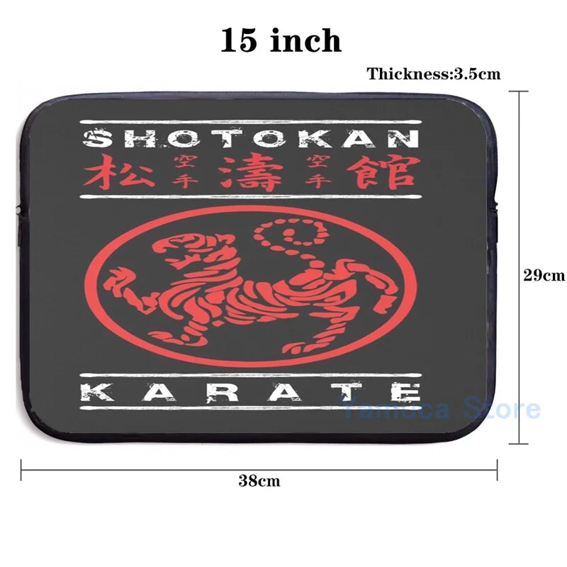 Shotokan Karate USB Charge Backpack School Travel Laptop Bag