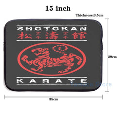 Shotokan Karate USB Charge Backpack School Travel Laptop Bag