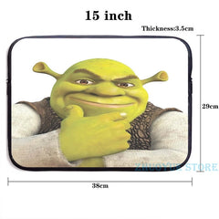 Shrek USB Charge Backpack School Travel Laptop Bag
