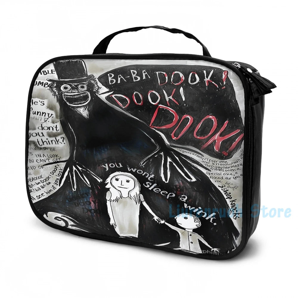 Funny Graphic The Babadook USB Charge Backpack Men Women Travel Laptop Bag