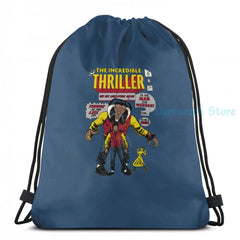 Incredible Thriller USB Charge Backpack Men Women School Travel Laptop Bag