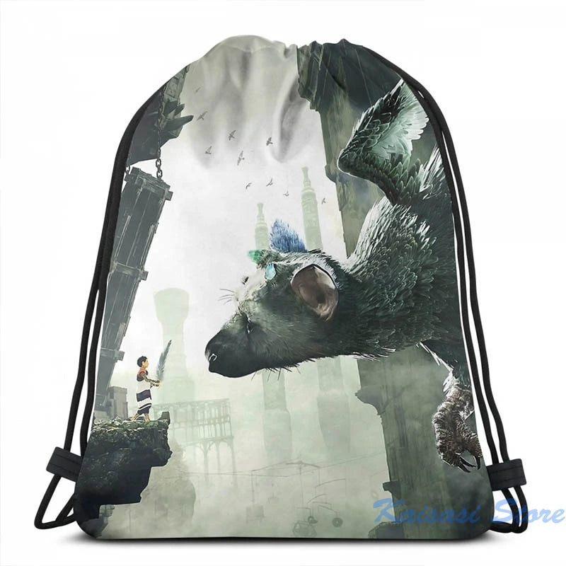 The Last Guardian USB Backpack Men Women School Bag Travel Laptop