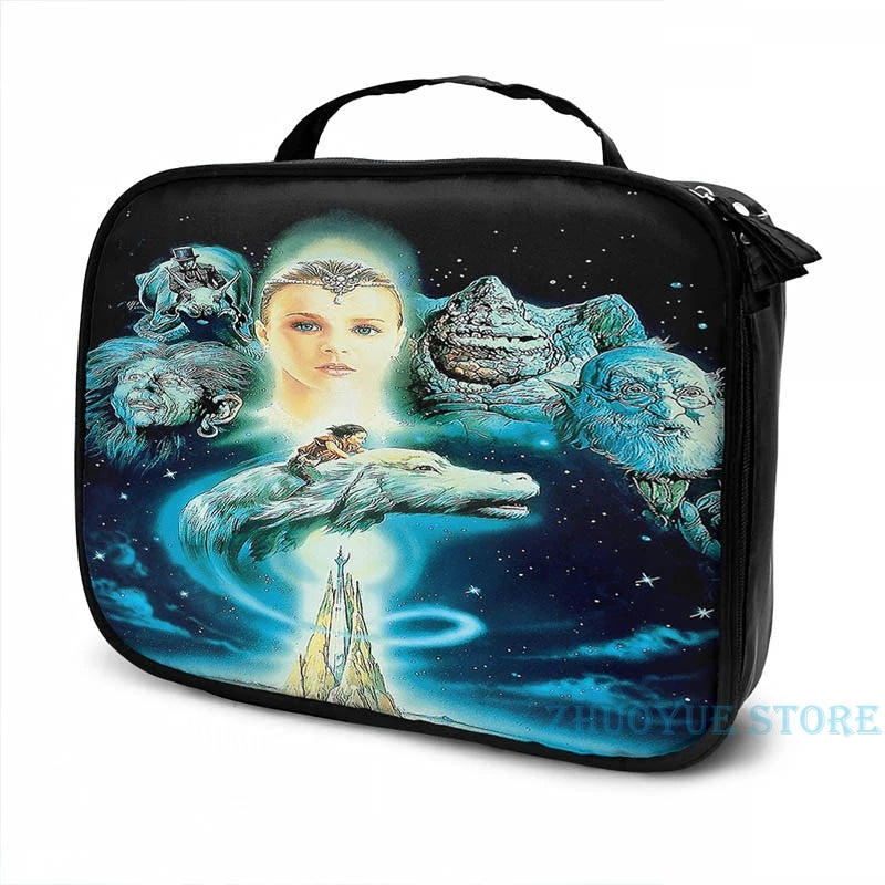 Funny Graphic The Neverending Story USB Charge Backpack
