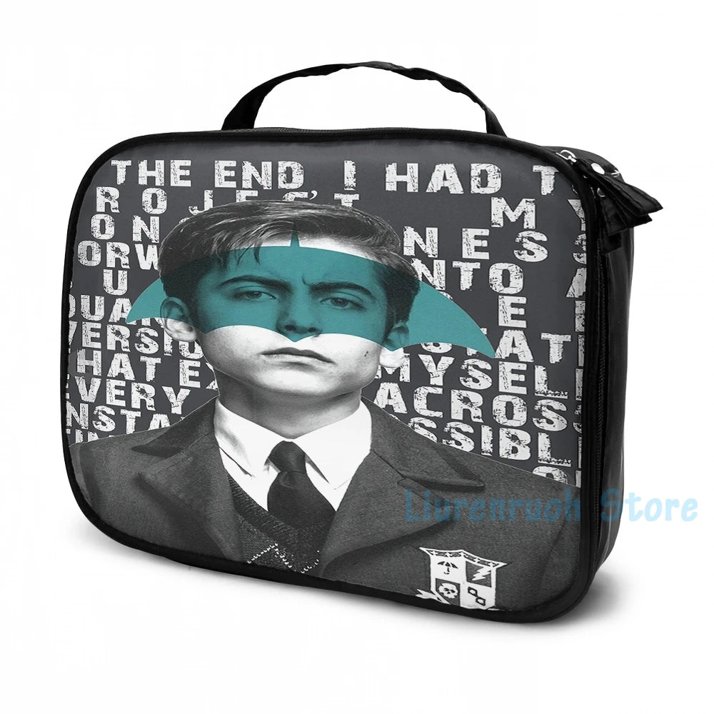 Funny Graphic Print The Umbrella Academy - Five is Back USB Charge Backpack
