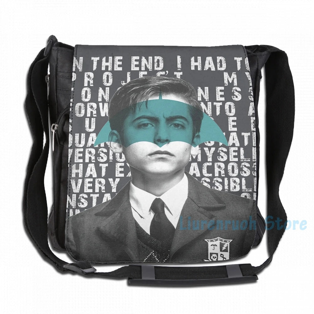 Funny Graphic Print The Umbrella Academy - Five is Back USB Charge Backpack