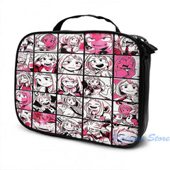 Uraraka Ochako Collage USB Charge Backpack for School Travel
