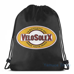 Funny Graphic VeloSoleX USB Charge Backpack for School and Travel