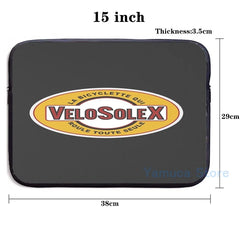 Funny Graphic VeloSoleX USB Charge Backpack for School and Travel