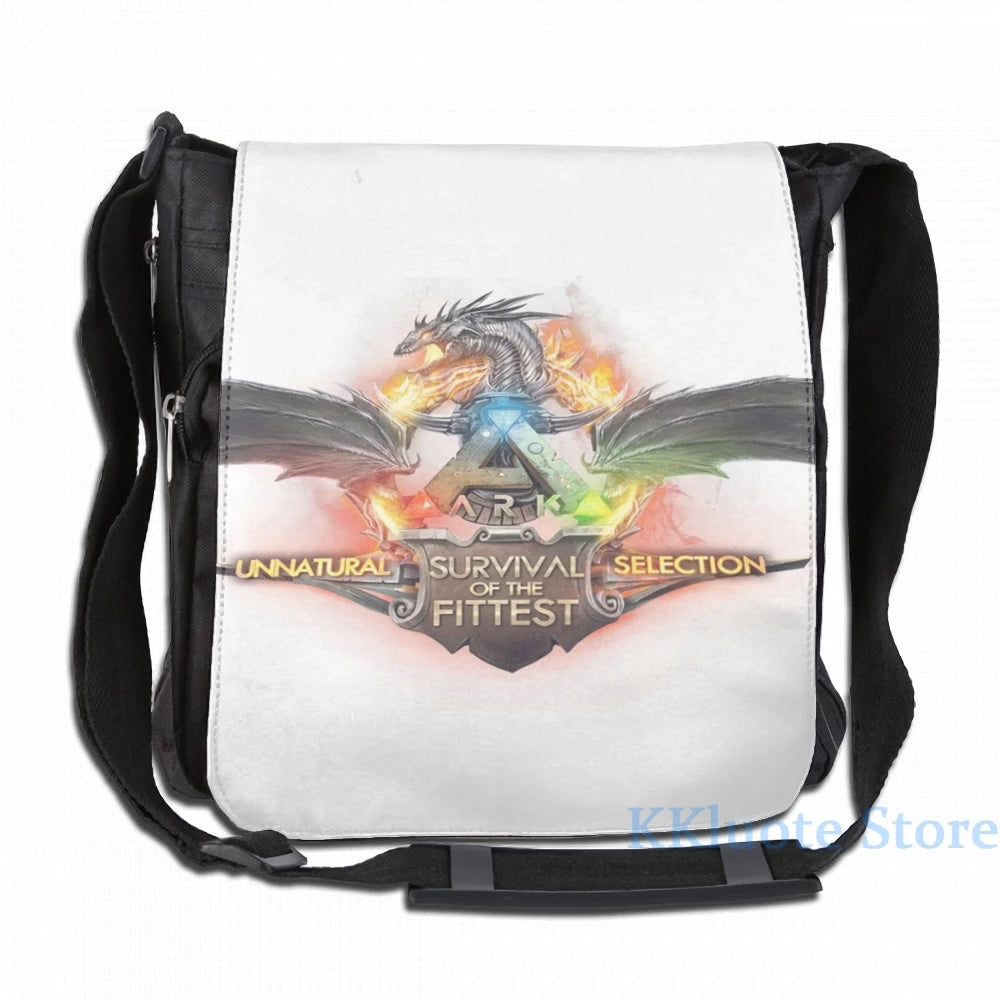 Funny Graphic Print Ark Survival Evolved USB Charge Backpack