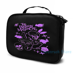 Funny Graphic Birthday Massacre USB Backpack School Travel Laptop Bag