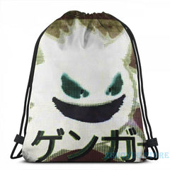 Funny Ghost 2 USB Charge Backpack for School and Travel