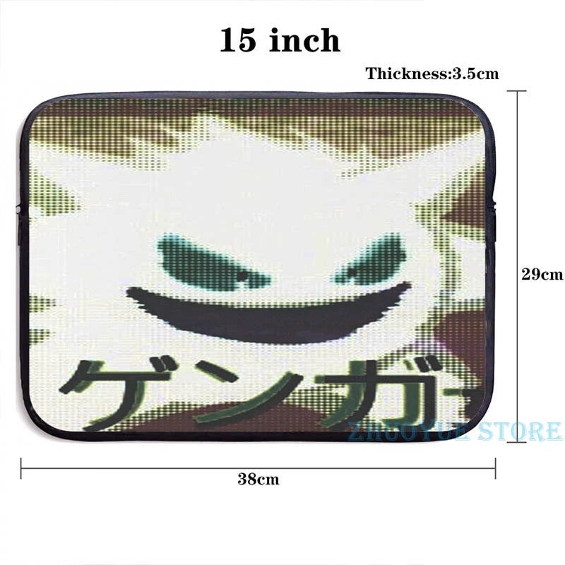 Funny Ghost 2 USB Charge Backpack for School and Travel