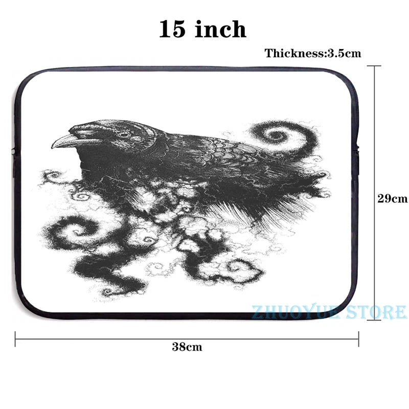 Funny Graphic Weather Crow USB Charge Backpack Men School Women