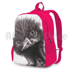 Funny Little Outdoor Hiking Backpack Waterproof Camping Travel Australian Bird