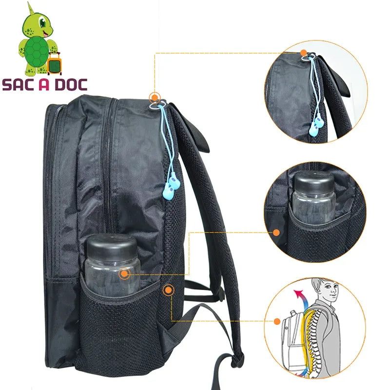 Funny Monkey Face 3D School Bag for Teens Backpack Women Men Bookbag