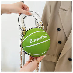Funny Personality Basketball Bag Chain Handbag