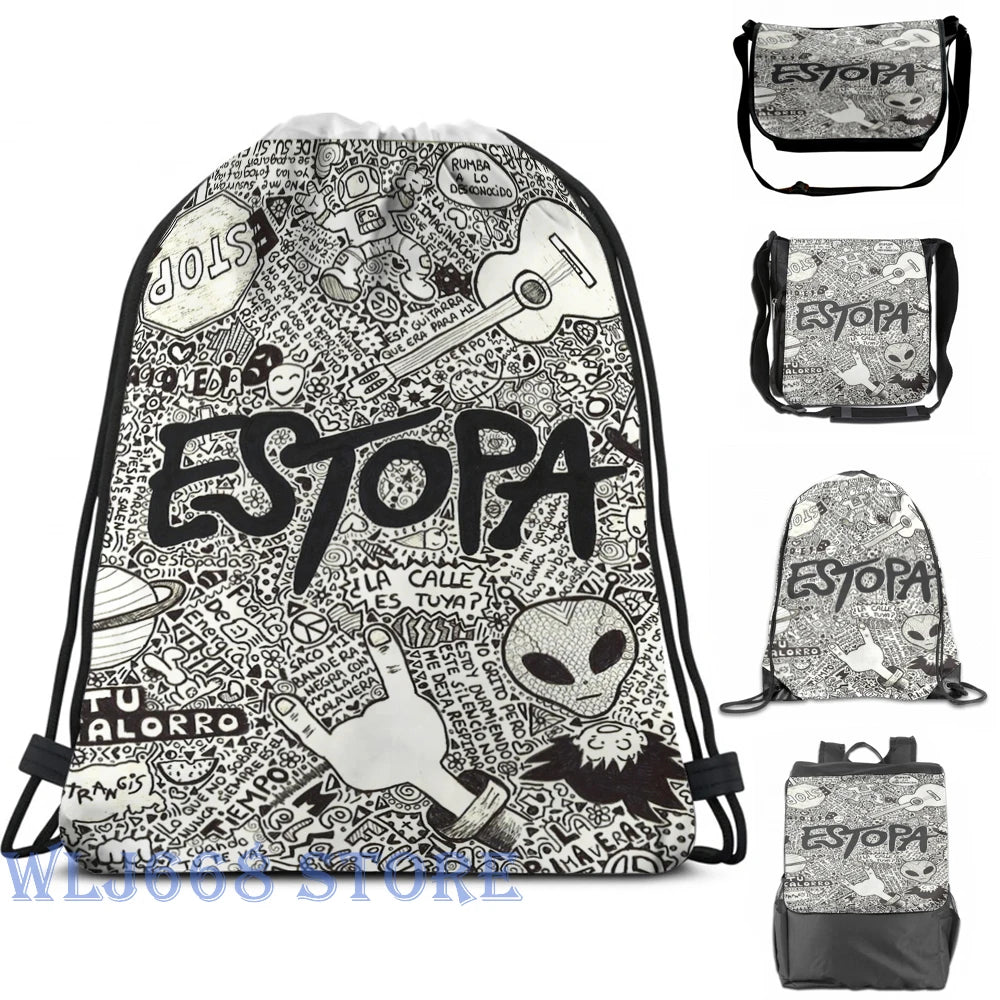 Funny Graphic Print Shoulder Bag for Men and Women