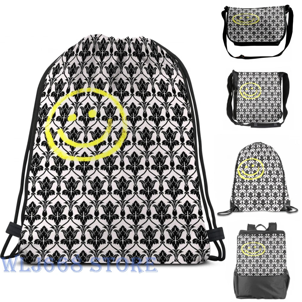 Funny Sherlock Wallpaper Shoulder Bag Men Gym Travel Backpack
