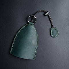 Crazy Horse Leather Car Key Holder - High Quality Key Case