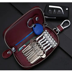 Multi-functional Leather Key Holder Organizer