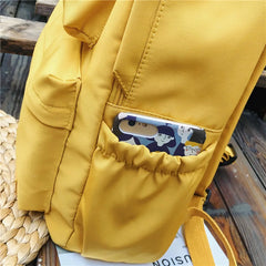 Waterproof Nylon Backpack Mini School Bag
