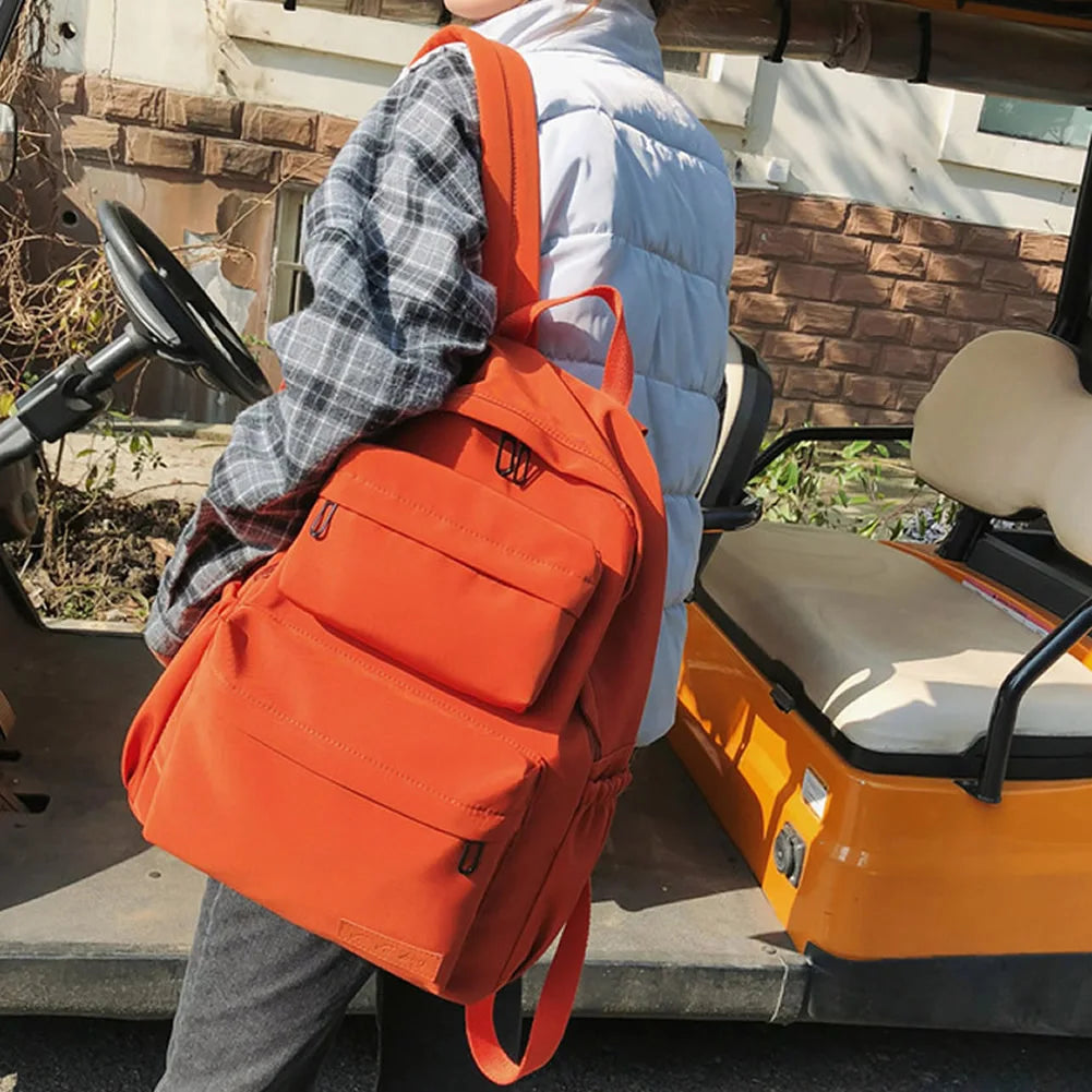 Waterproof Nylon Backpack Mini School Bag