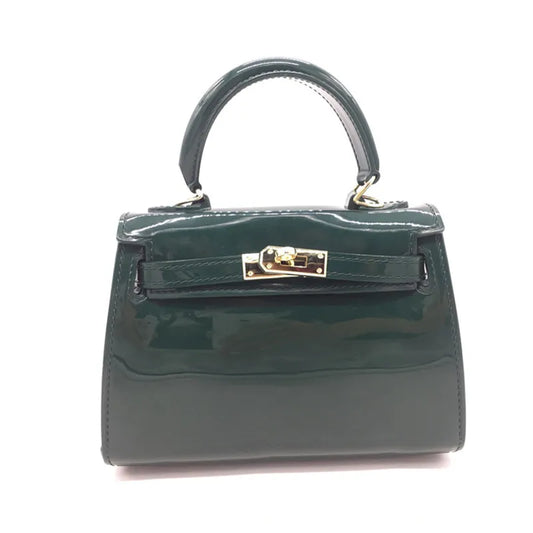 GREEN WOMEN Girls PVC Candy Colors TOTE Bag Silicon Tote Beach bag
