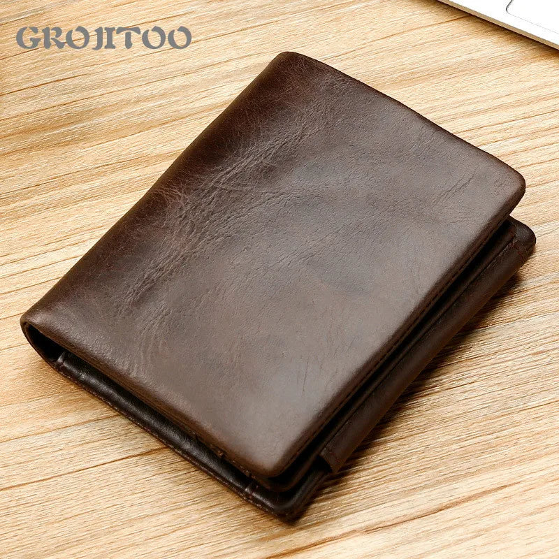 Multi-functional Weather Men's Wallet Vertical Wallet Money Bags