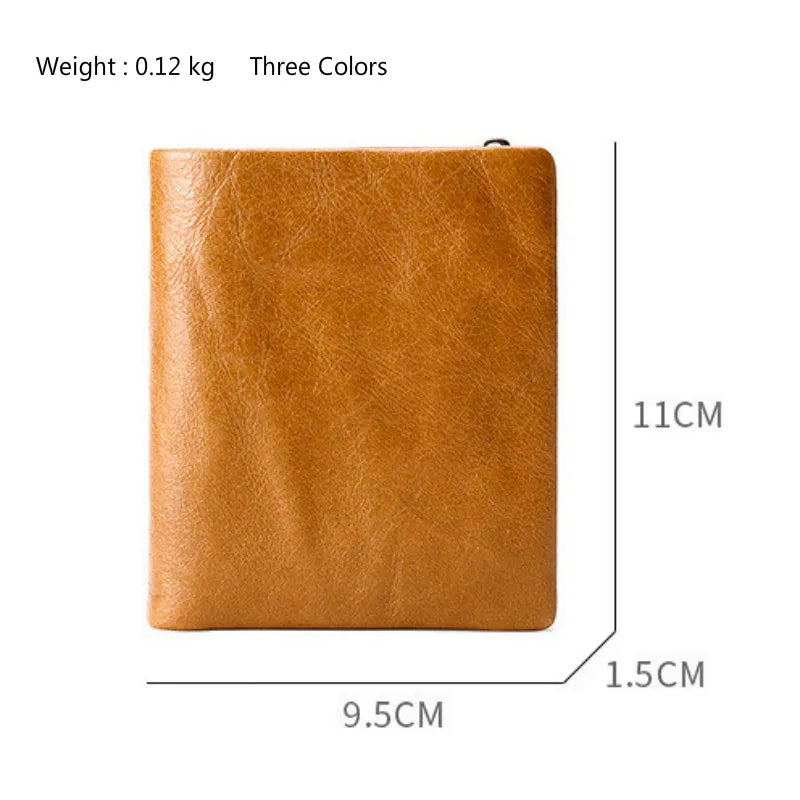 Multi-functional Weather Men's Wallet Vertical Wallet Money Bags
