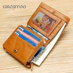 Multi-functional Weather Men's Wallet Vertical Wallet Money Bags