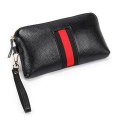 Large Capacity Leather Women's Handbag Wrist Bag Long Wallet