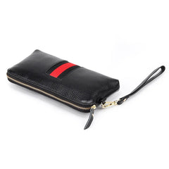 Large Capacity Leather Women's Handbag Wrist Bag Long Wallet