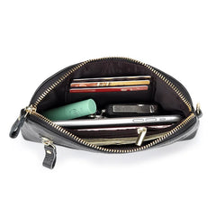Large Capacity Leather Women's Handbag Wrist Bag Long Wallet