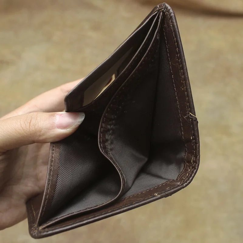 Anti-Theft RFID Leather Wallet