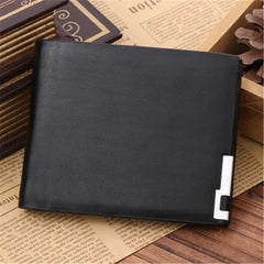 Slim Men's Cross-section Wallet