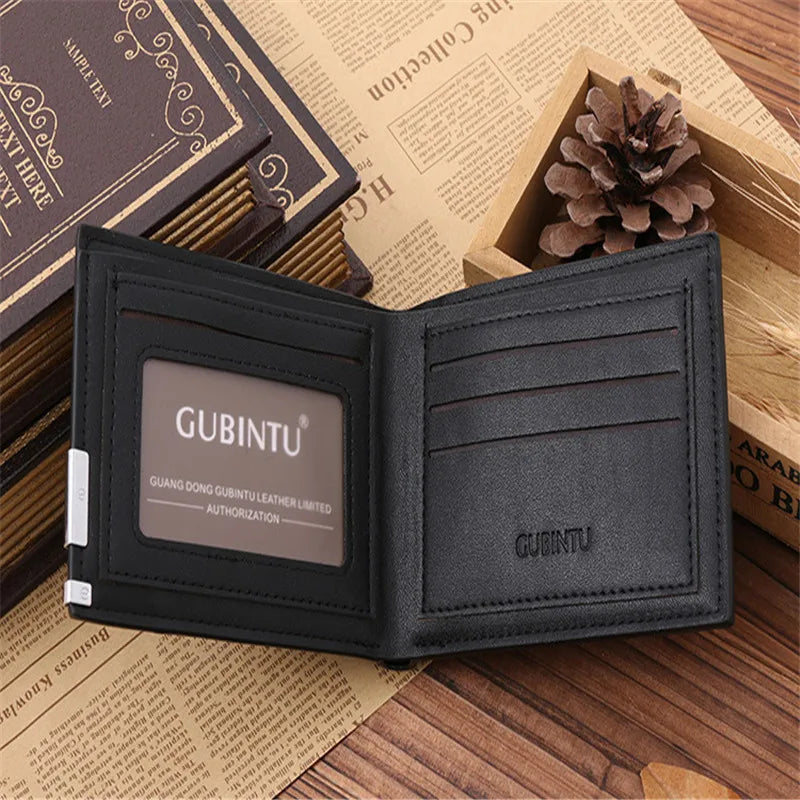 Slim Men's Cross-section Wallet